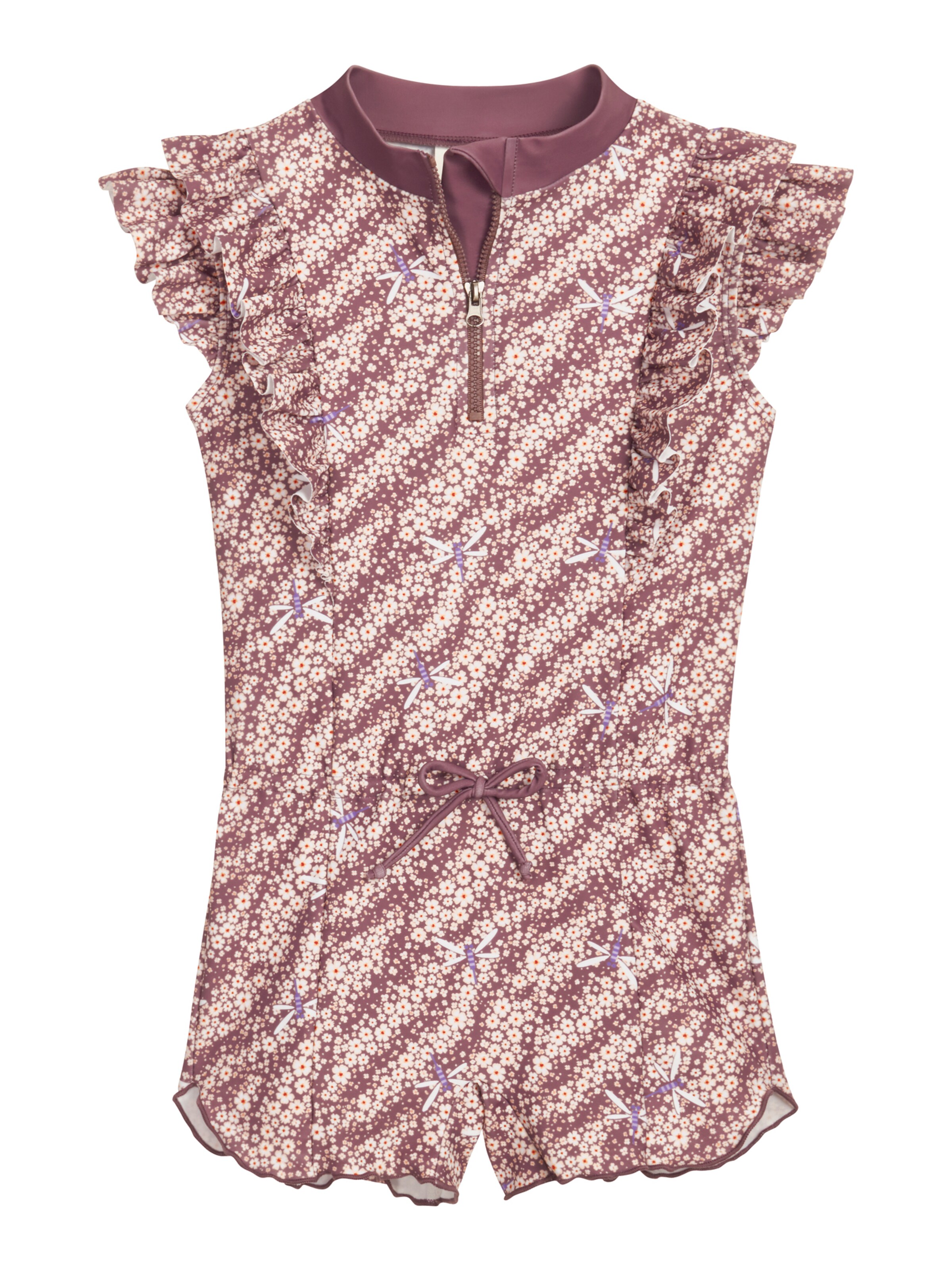 Maillot de bain PLAYSHOES en violet : devant