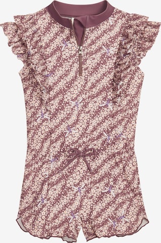 Maillot de bain PLAYSHOES en violet : devant