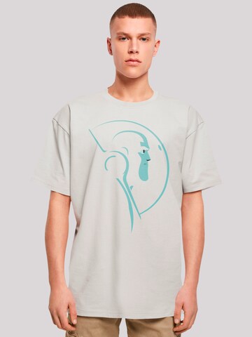 T-Shirt 'Buzz Lightyear Space Helmet Stare' F4NT4STIC en gris : devant