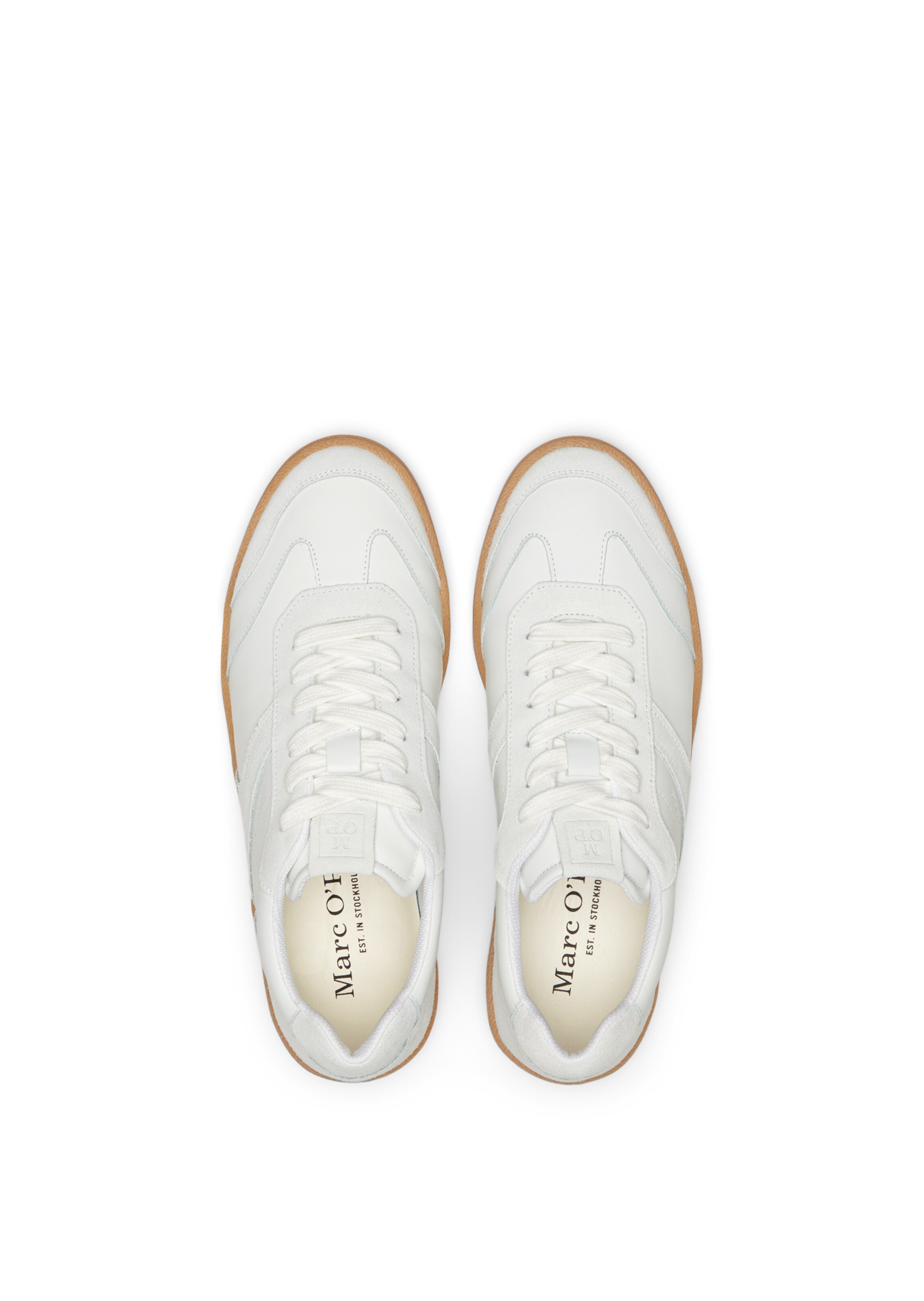 Baskets basses Marc O'Polo en blanc