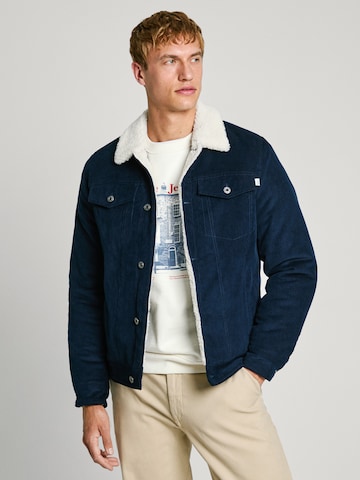 Veste mi-saison 'THRIS' Pepe Jeans en bleu : devant