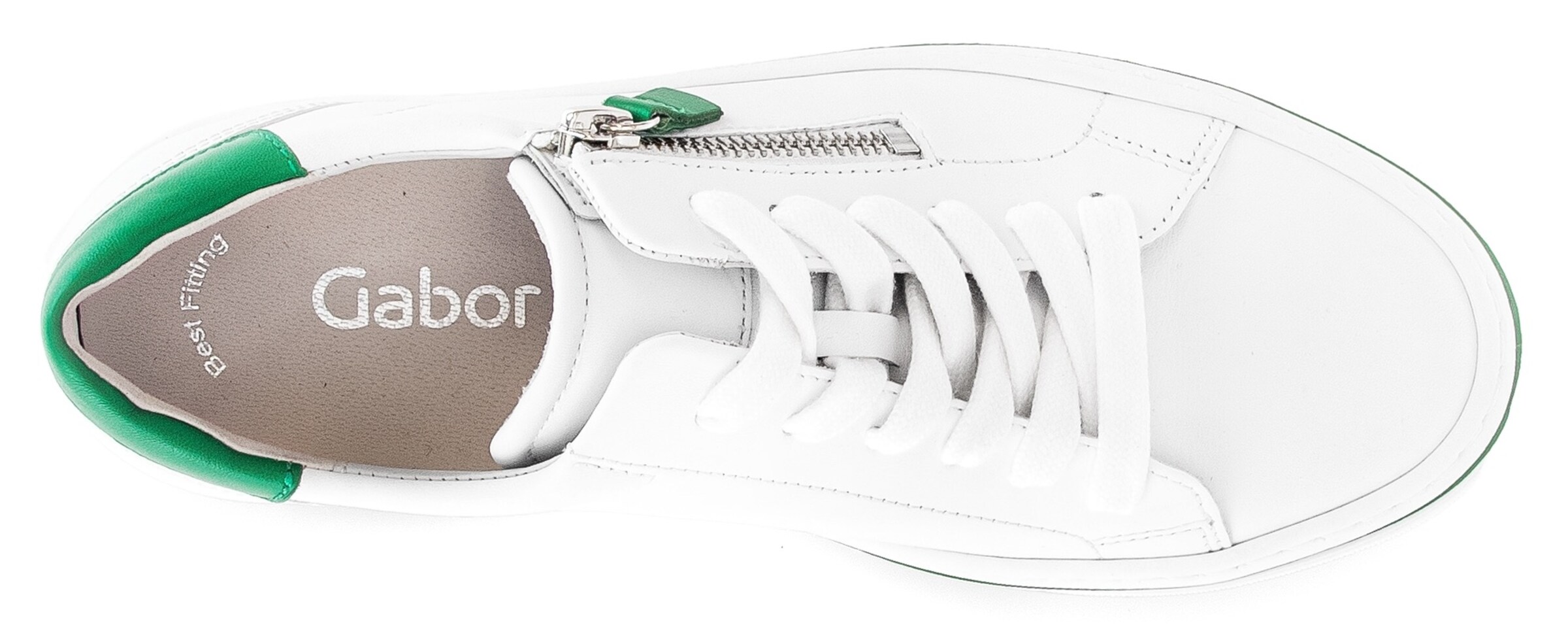 GABOR Platform trainers in White