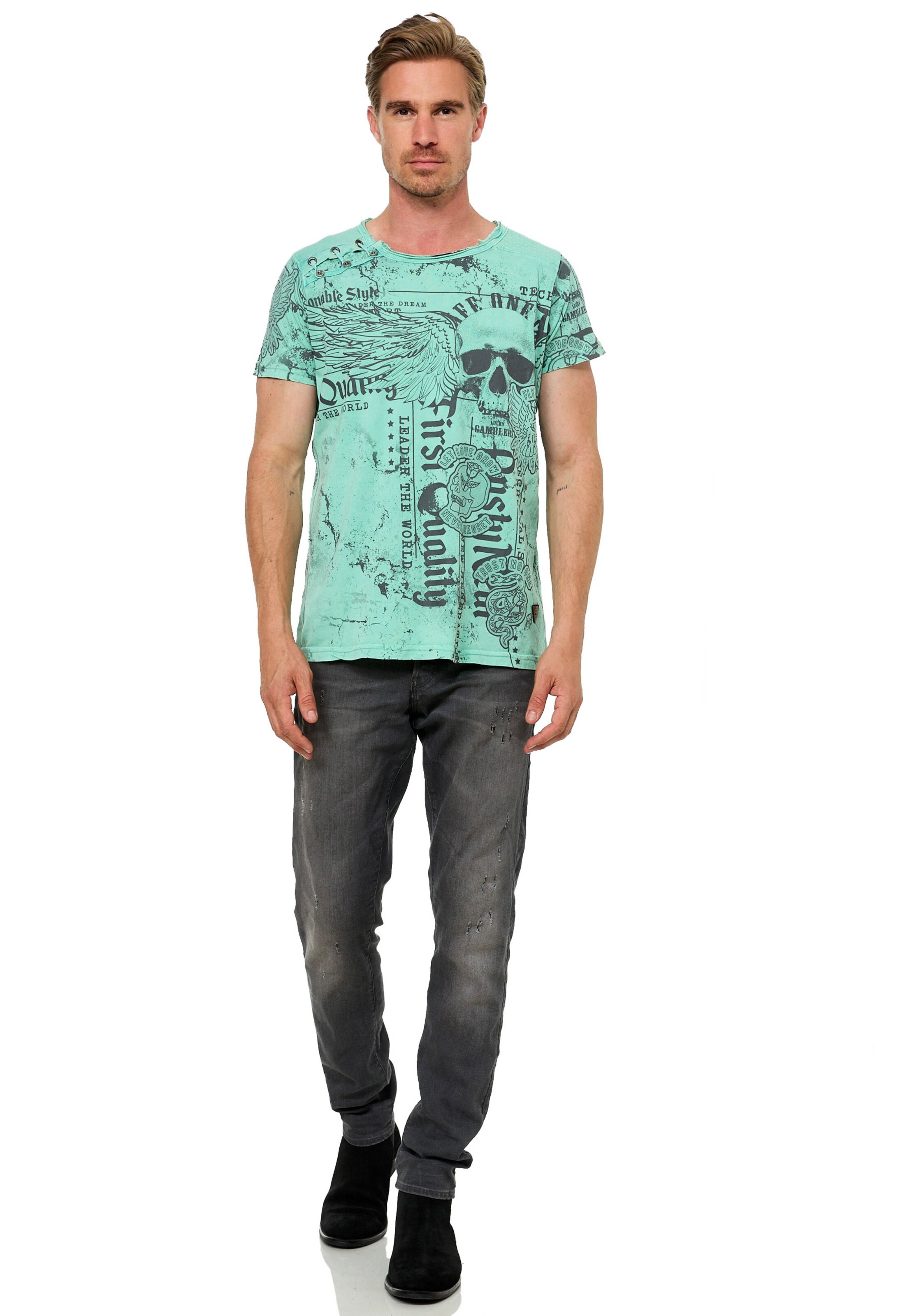 Rusty Neal Shirt in Green