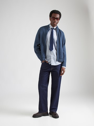 FYNCH-HATTON Klasický střih Košile 'Essential Premium' – modrá