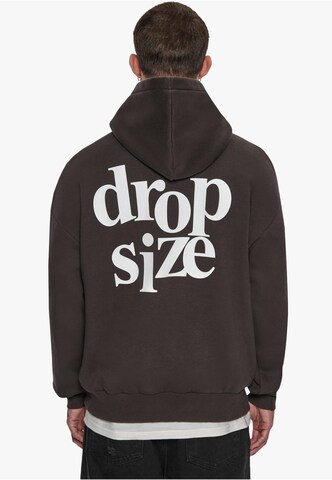 Sweat-shirt Dropsize en noir : devant