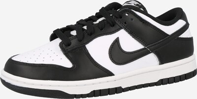 Nike Sportswear Baskets basses 'DUNK LOW' en noir / blanc, Vue avec produit