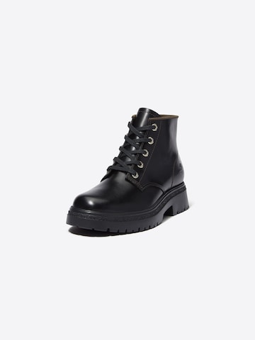 TIMBERLAND Ботинки на шнуровке в Черный: спереди