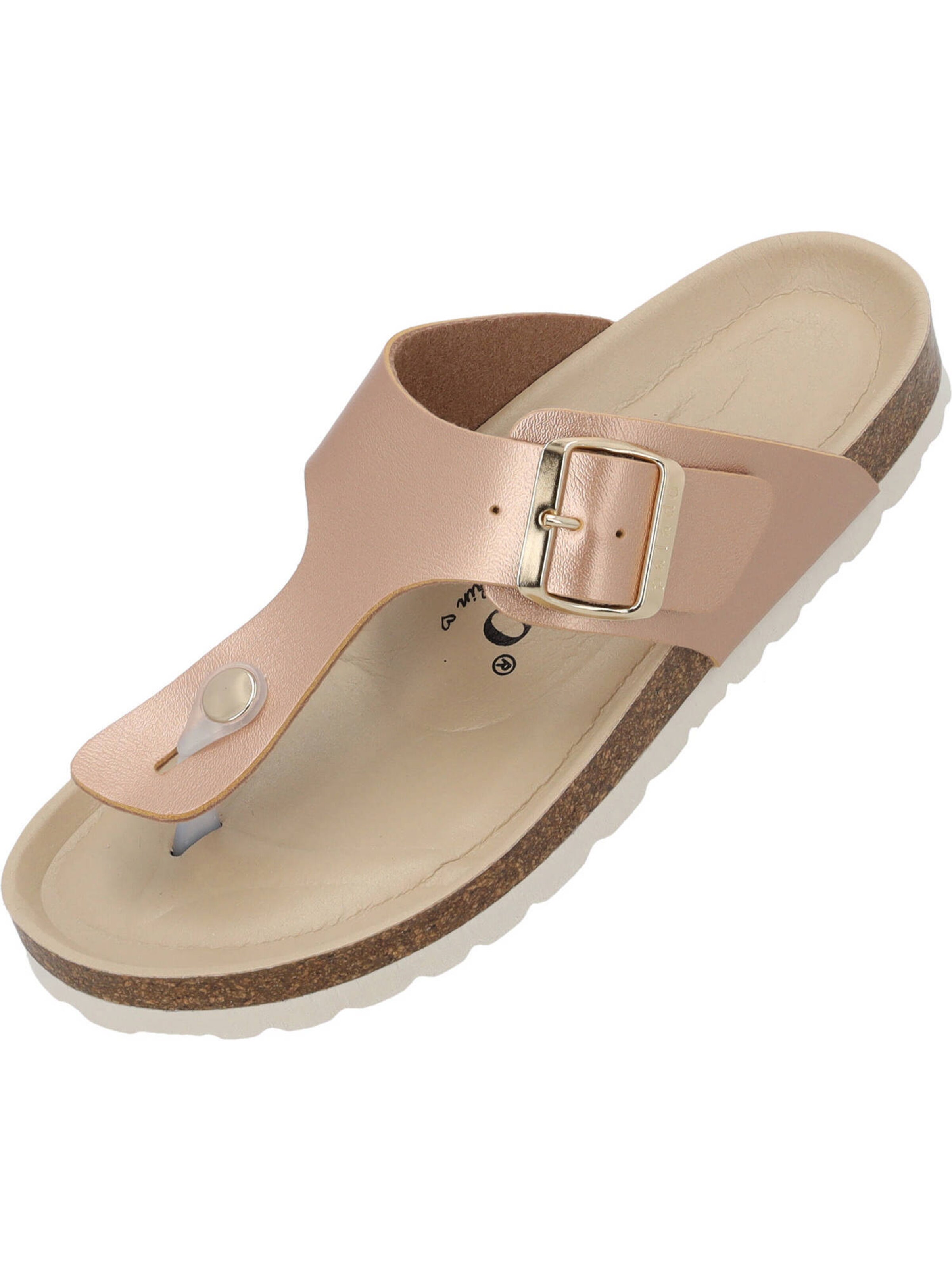 Tongs 'Kos' Palado en rose : devant