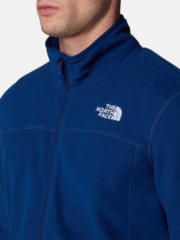 THE NORTH FACE Athletic fleece jacket '100 Glacier' in Blue