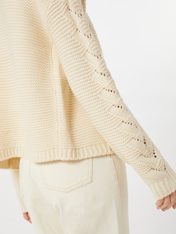 VERO MODA Strickjacke 'VMNONAMESTITCH' in Beige