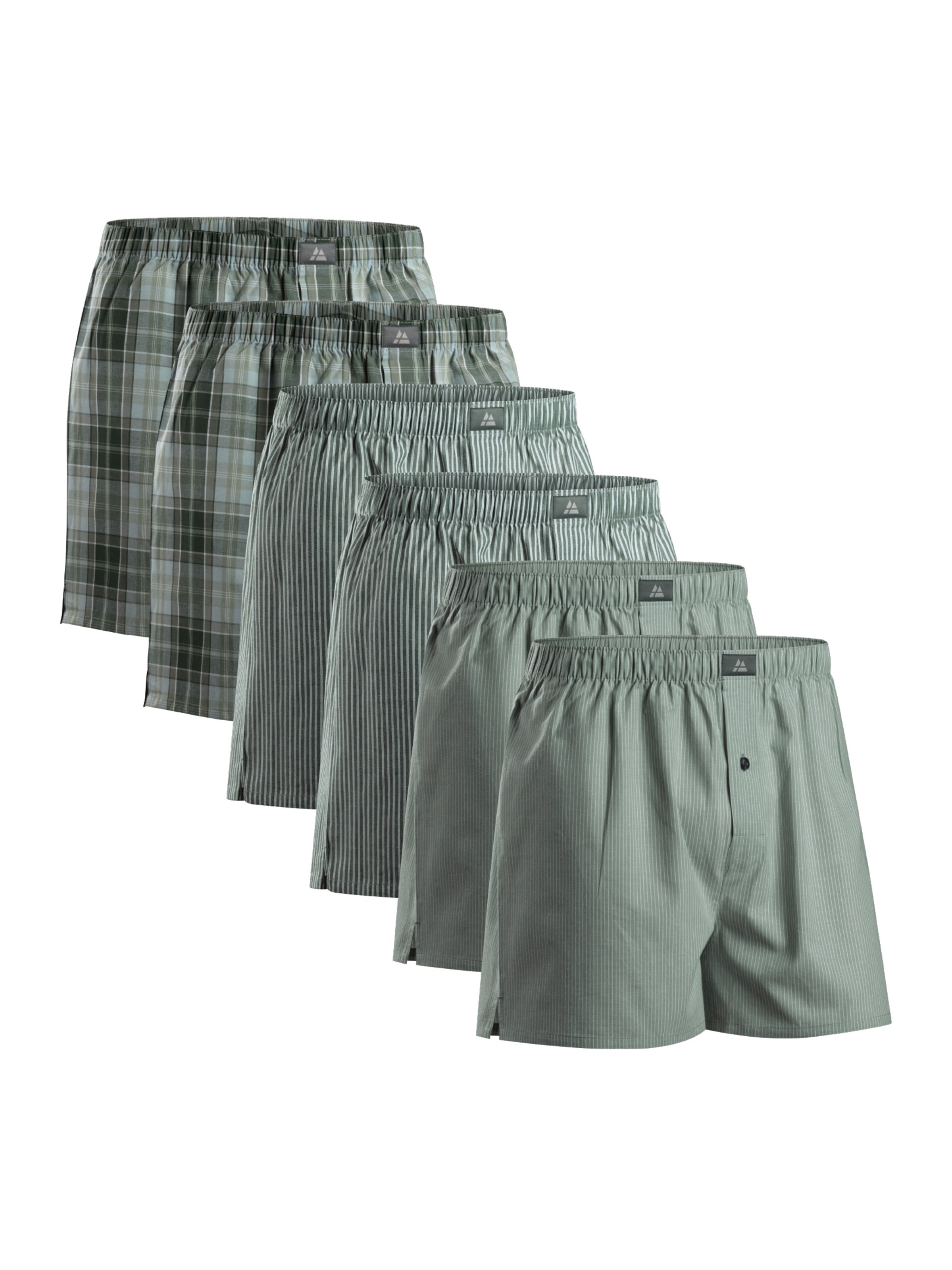 DANISH ENDURANCE Boxer shorts in Green: front