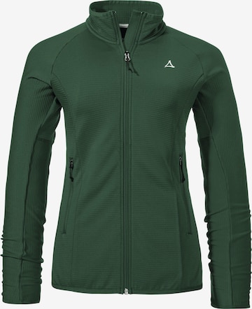 Veste en polaire fonctionnelle 'Style Cascata' Schöffel en vert : devant