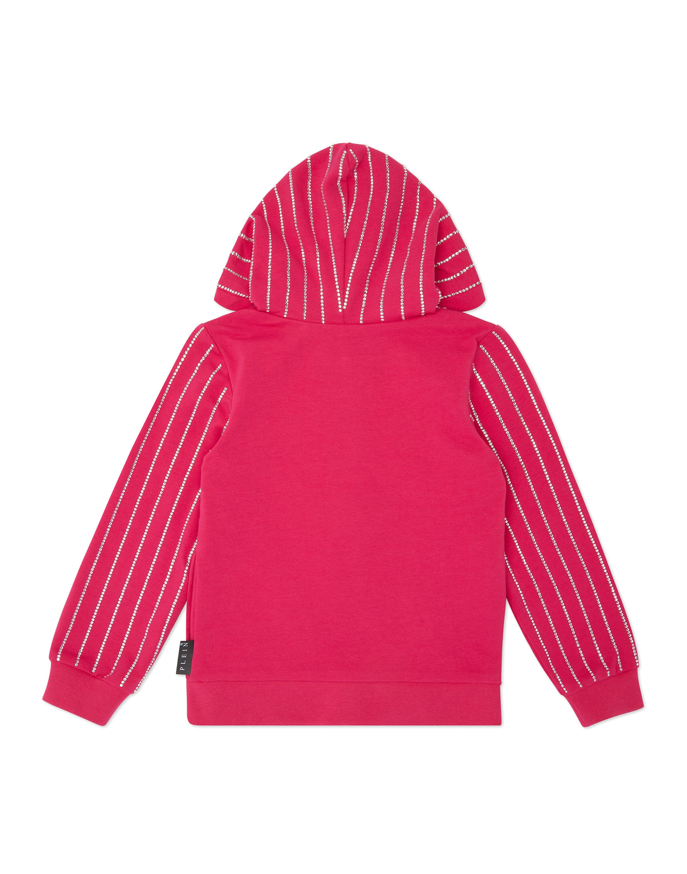 Philipp Plein - Sudadera con cremallera en rosa