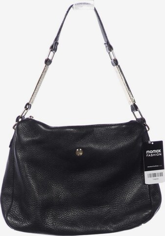 Armani Jeans Handtasche gross Leder One Size in Schwarz: predná strana