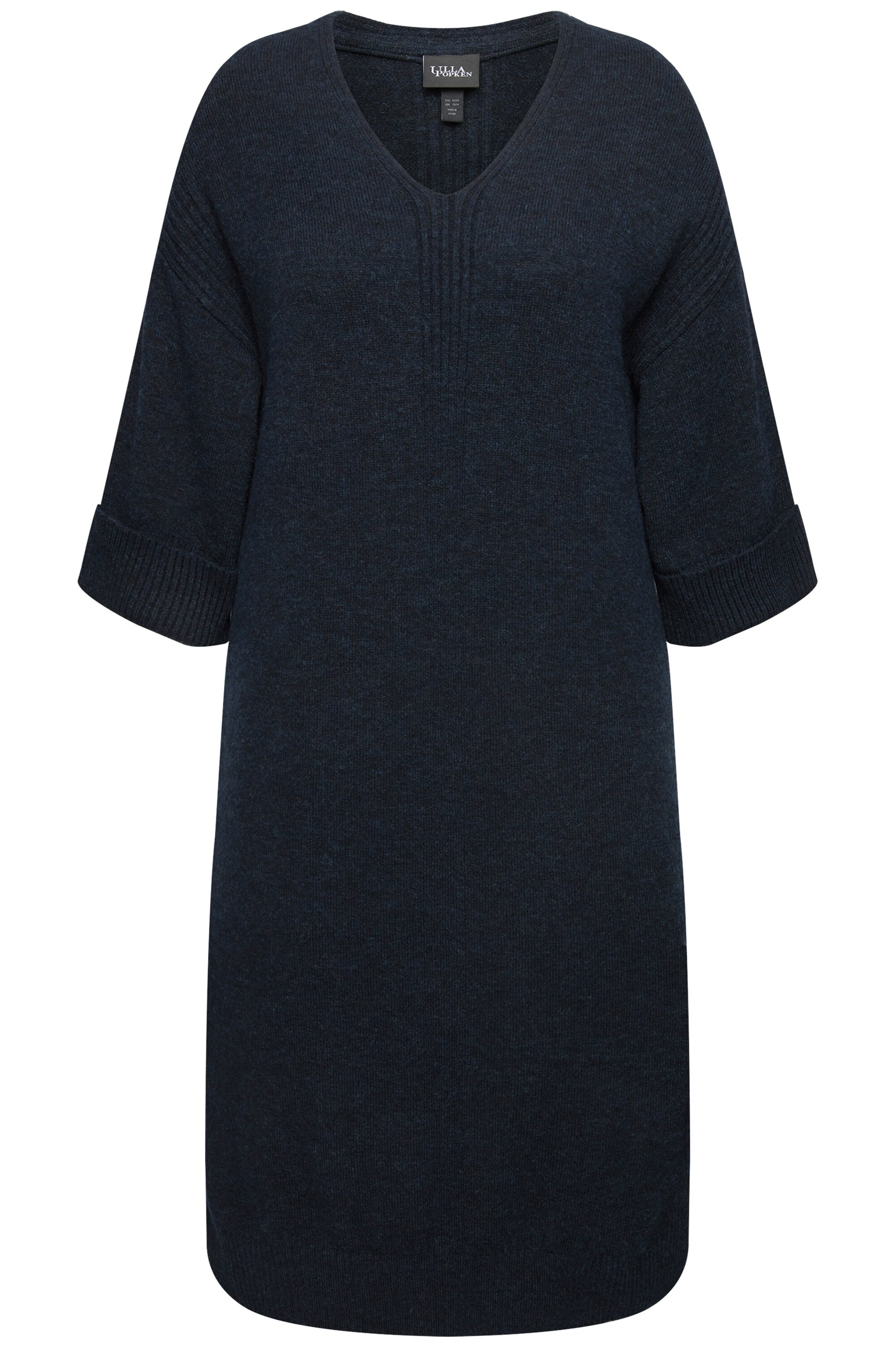 Ulla Popken Kleid in Blau: Vorderseite