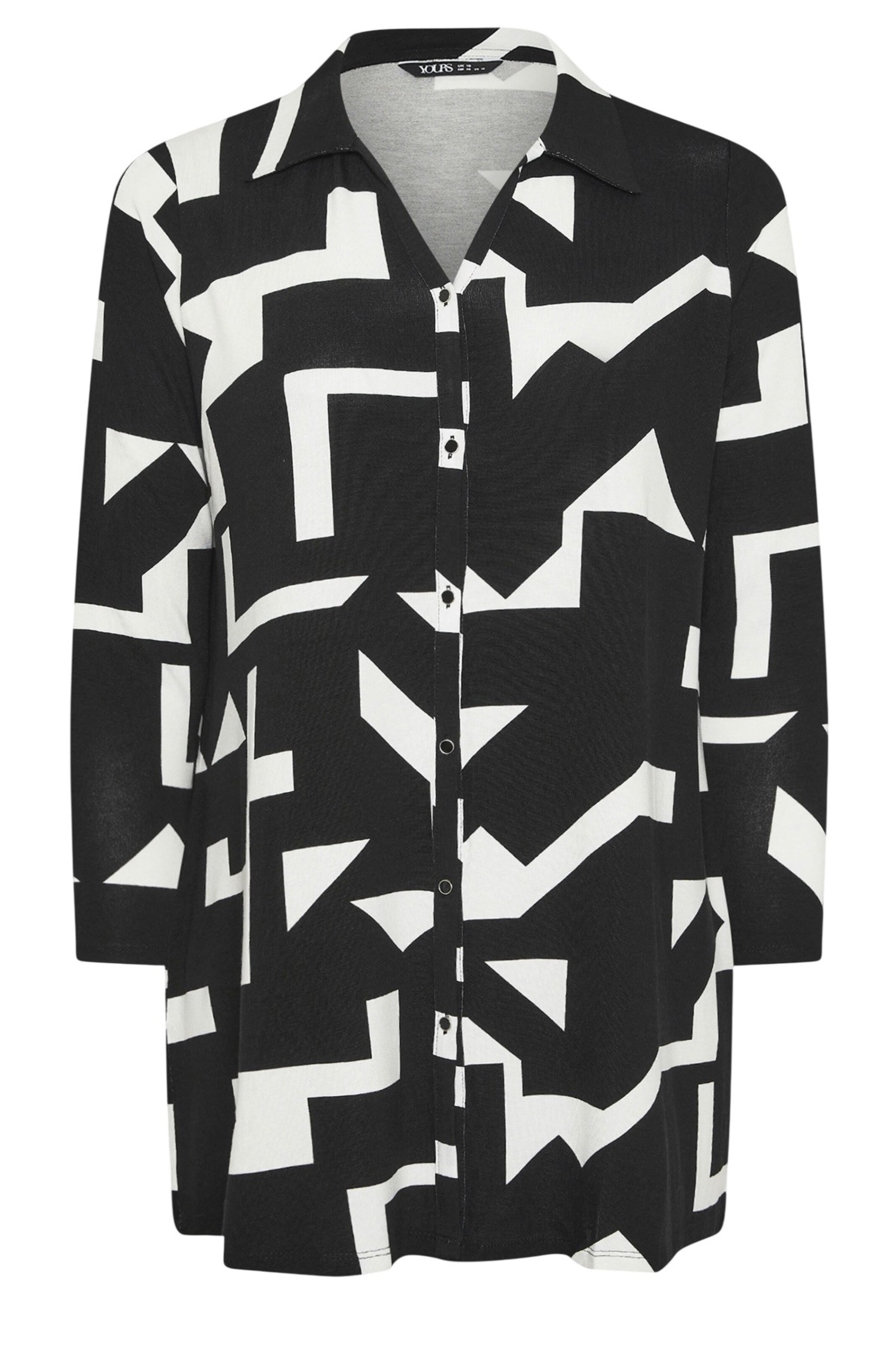 Stil Diva Bluse in Schwarz