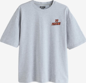 T-Shirt Next en gris : devant