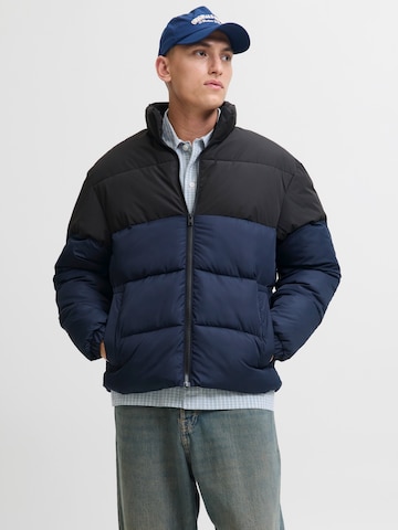 Geacă de iarnă 'JJMaze' de la JACK & JONES pe albastru: față