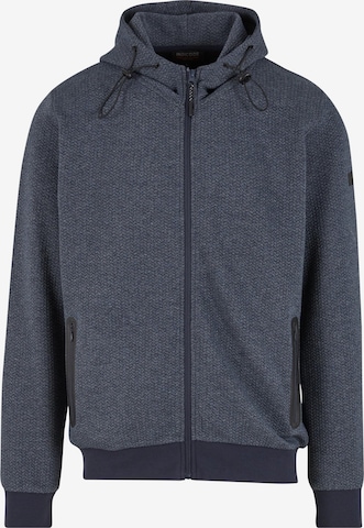 INDICODE JEANS Mikina 'INSting' – modrá: přední strana