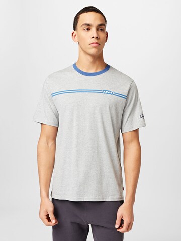 LEVI'S ® Tričko 'SS Relaxed Fit Tee' – šedá: přední strana