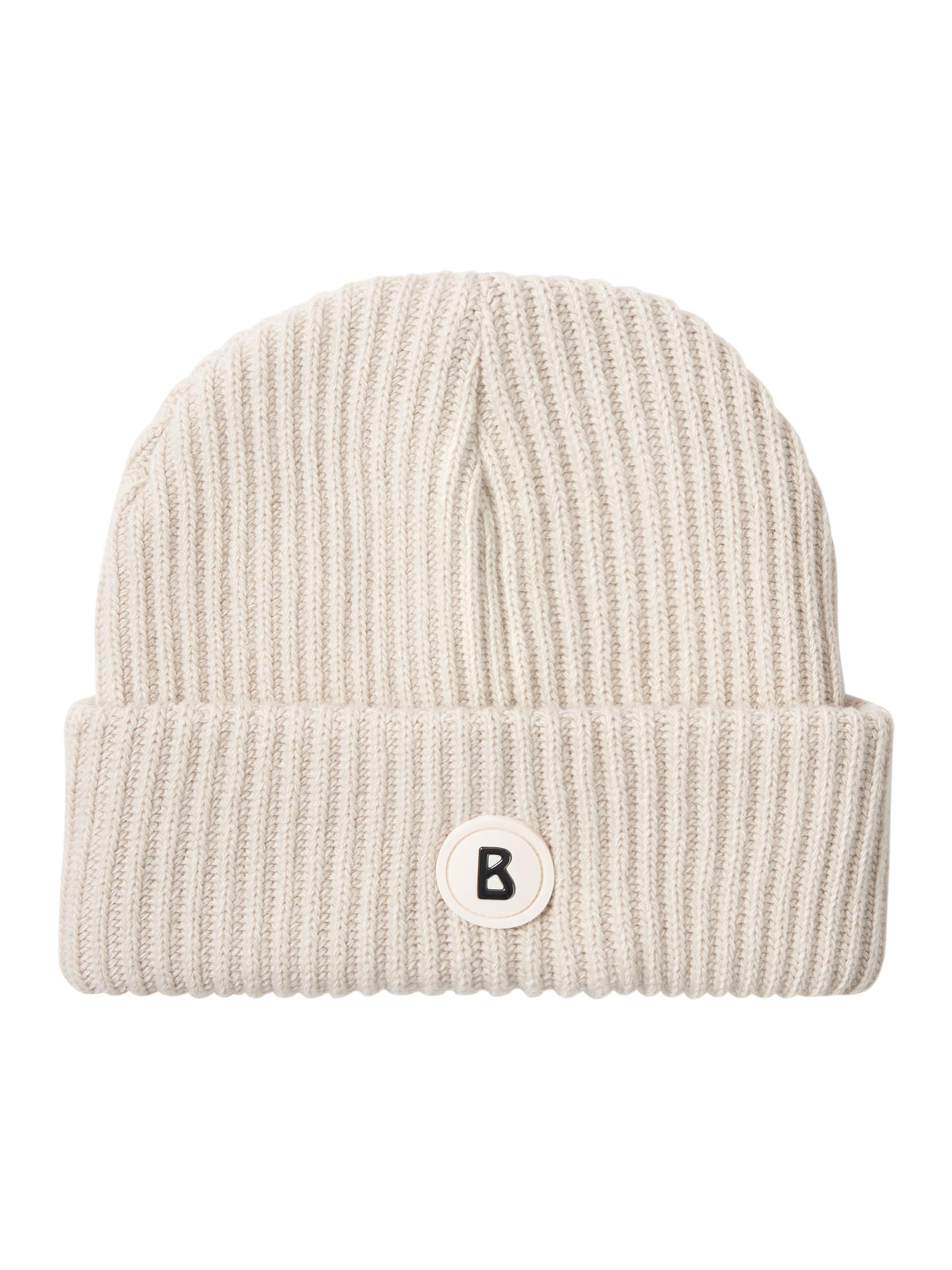 BOGNER Beanie 'Gustav' in White: front