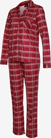 H.I.S Pyjama in Rot