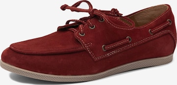 Maciejka Buty sznurowane '07799-44/00-1' w kolorze czerwony: przód
