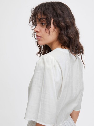 Camicia da donna 'Cinoma' di ICHI in bianco