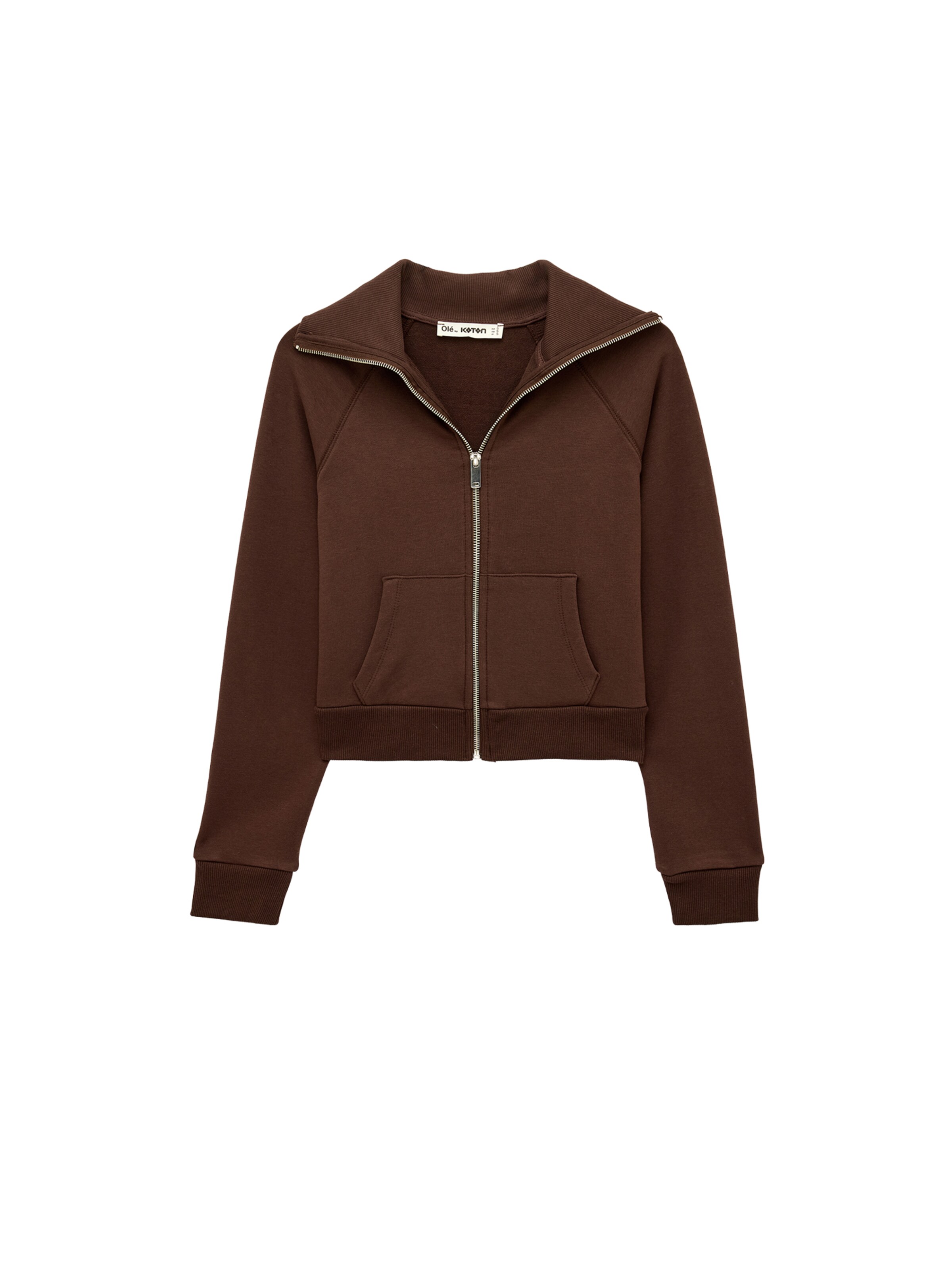 Koton Sweat jacket in XXXL in Brown, Item view