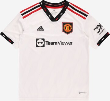 ADIDAS PERFORMANCE - Camiseta funcional 'Manchester United Away – 2022/23' en blanco: frente