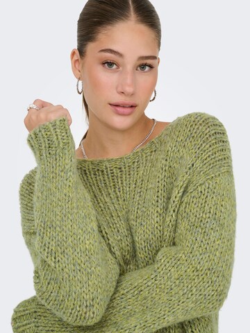 ONLY Pullover 'ONLMille' in Grün