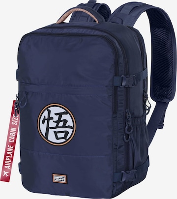 Dragon Ball Rucksack 'Dragon Ball 悟' in Blau: Vorderseite