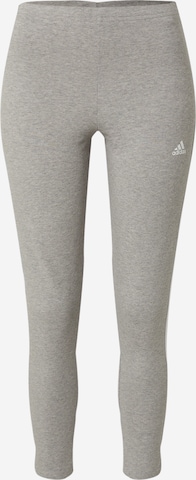 ADIDAS SPORTSWEAR Slimfit Sportovní kalhoty – šedá: přední strana