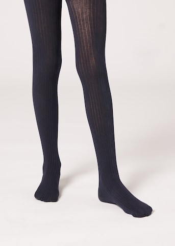 CALZEDONIA Tights in Blue