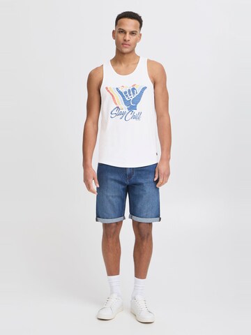 T-Shirt 'Danis' INDICODE JEANS en blanc