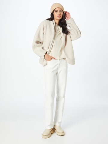 InWear Fleecejacka 'Juna' i beige