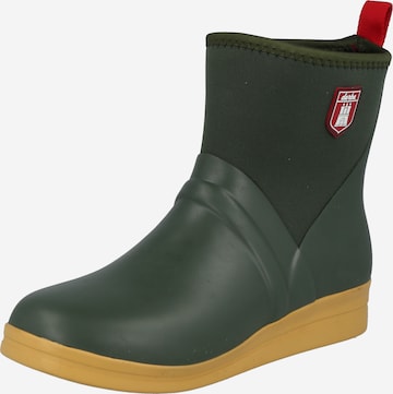 Derbe Rubber boot in Green: front