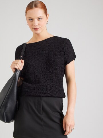 s.Oliver T-Shirt in Schwarz: Vorderseite