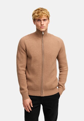 Vestes en maille ' Dorsey' Kronstadt en marron : devant