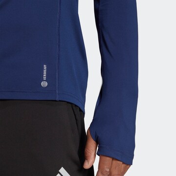 ADIDAS PERFORMANCE Performance Shirt 'Own The Run ' in Blue