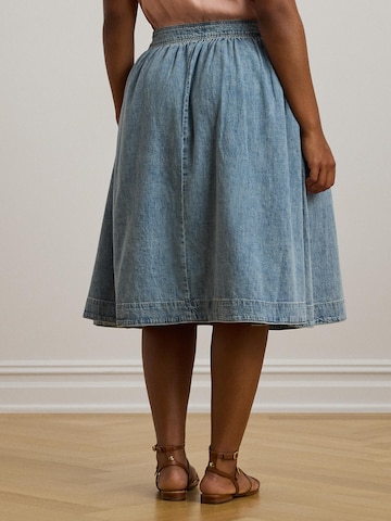 Jupe Lauren Ralph Lauren Plus en bleu