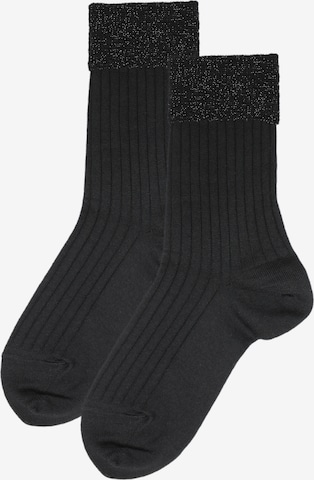 ROGO Socks 'Ripp' in Black: front
