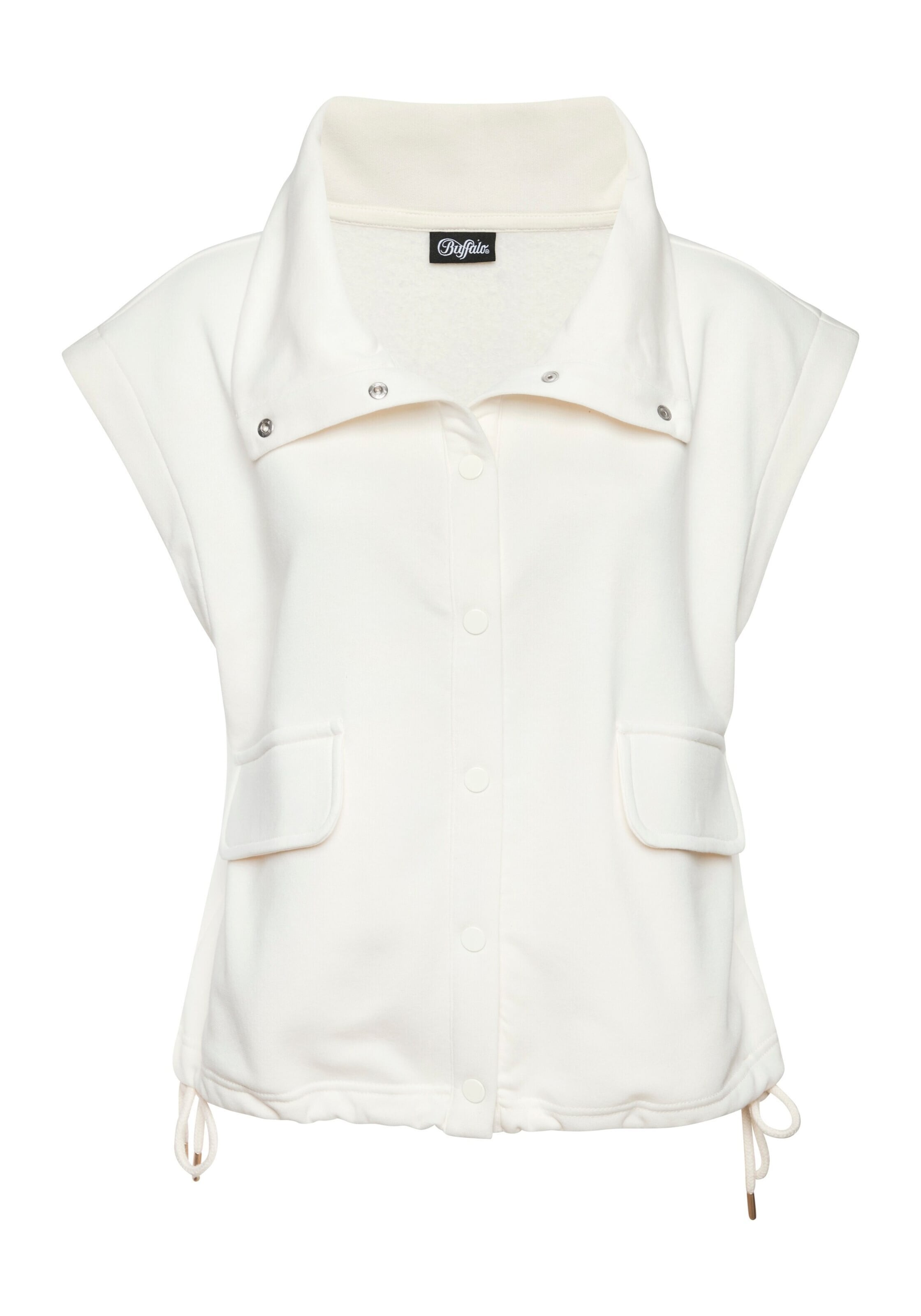 Gilet di BUFFALO in bianco: frontale
