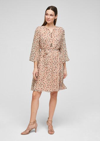 s.Oliver BLACK LABEL Shirt Dress in Orange