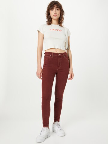 LEVI'S ® Skinny Jeans 'Workwear Mile High' in Red
