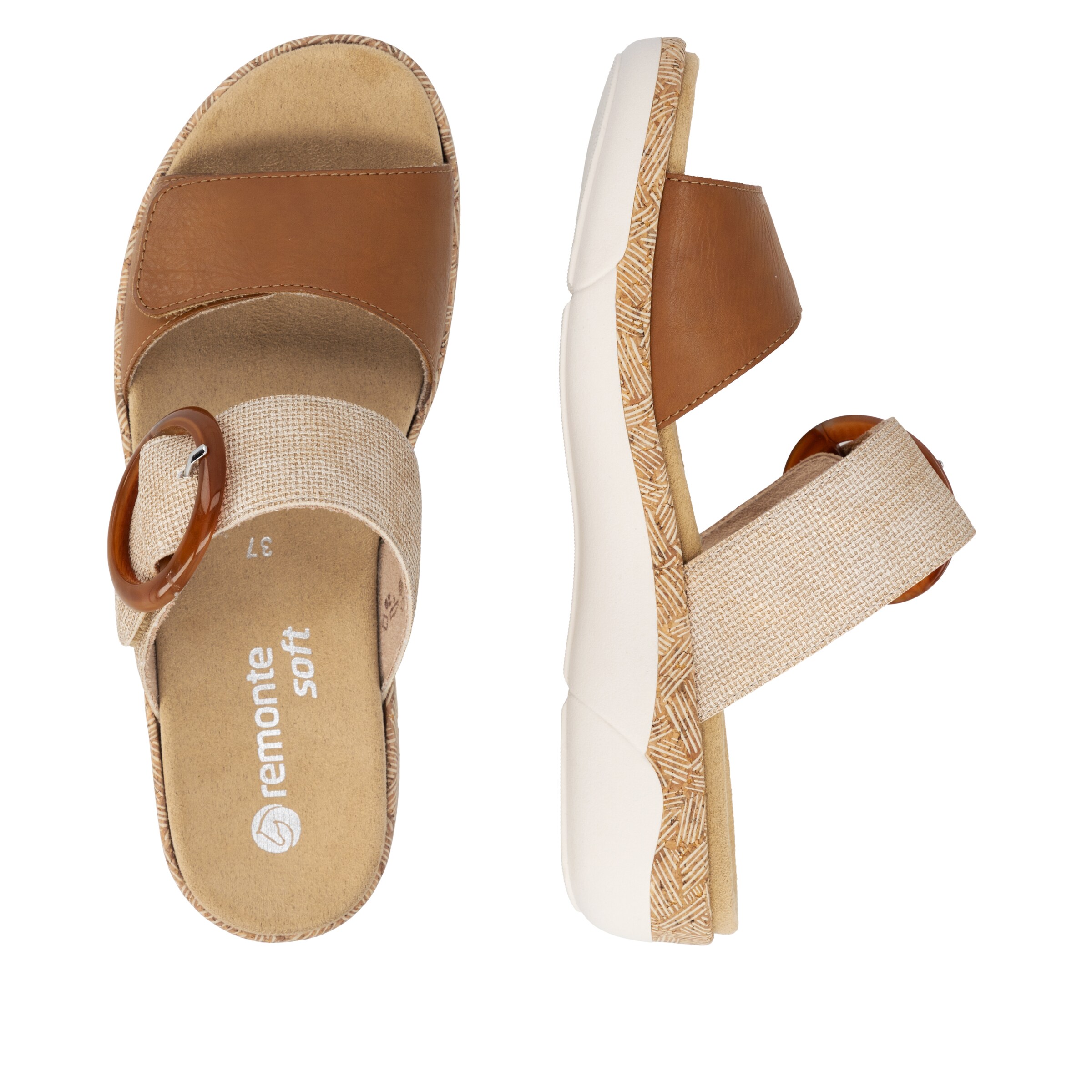 REMONTE Mules in Brown