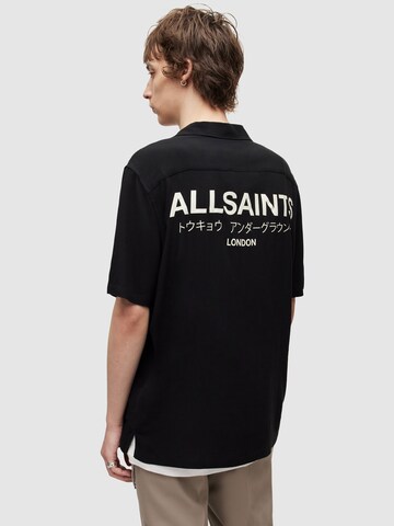 AllSaints Regular fit Overhemd 'UNDERGROUND' in Zwart