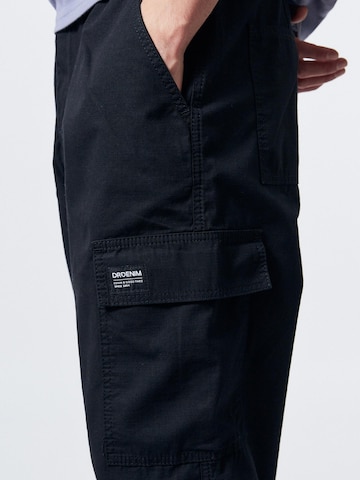 Dr. Denim Loose fit Cargo Pants 'Calder Cargo' in Black