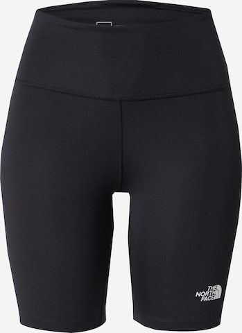 melns THE NORTH FACE Šaurs Sporta bikses 'FLEX 8IN': no priekšpuses