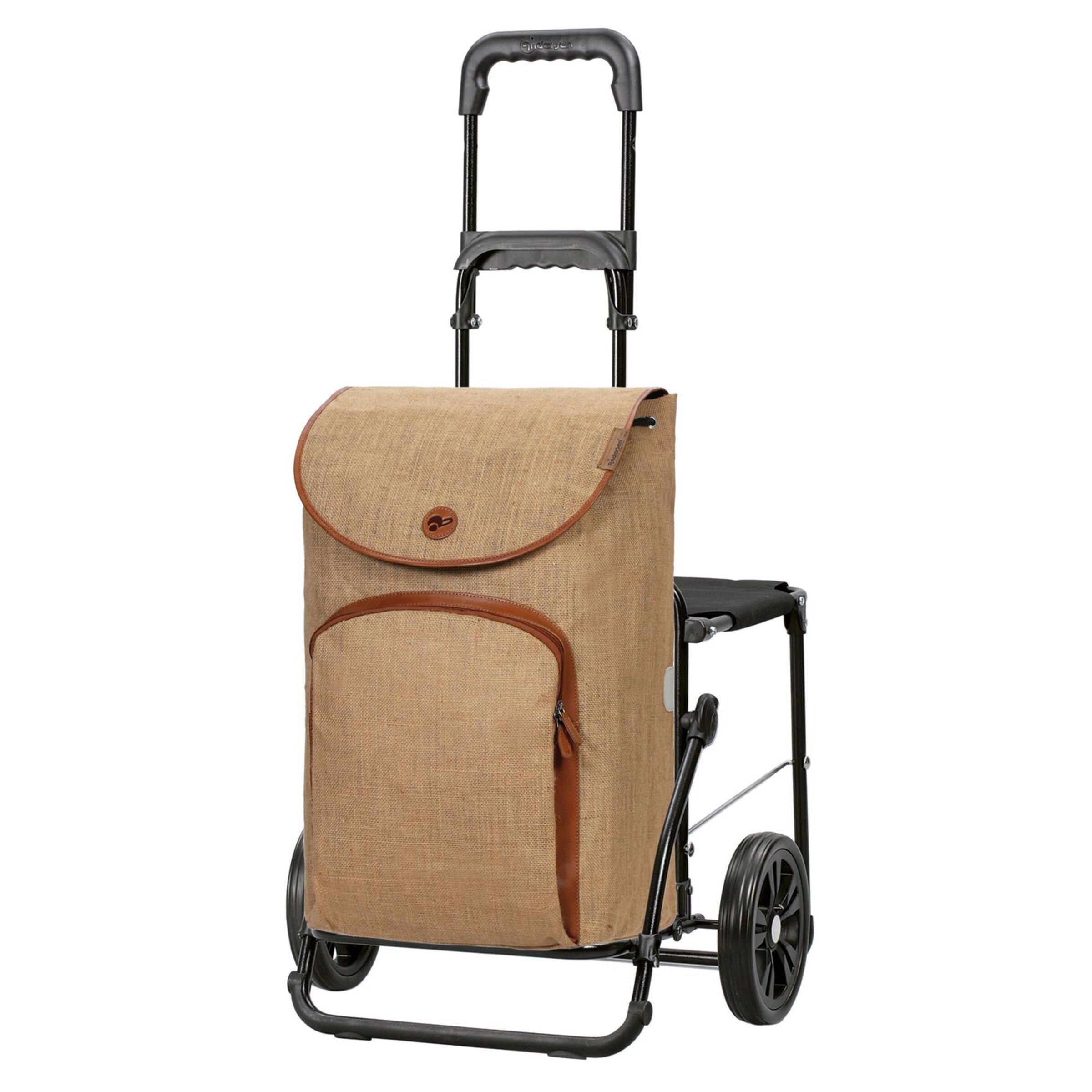 Andersen Shopper Trolley in Beige: front